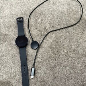 Black Samsung galaxy watch 6 Smartwatch with Charger